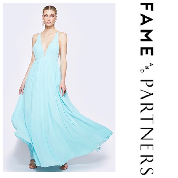 Fame and Partners Dresses & Skirts - NWT Free People Fame & Partners Moonlight Evening Gown